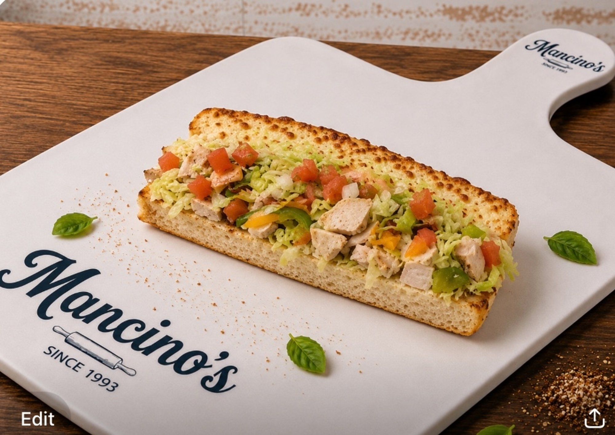 1/2 Southwest Chicken Grinder