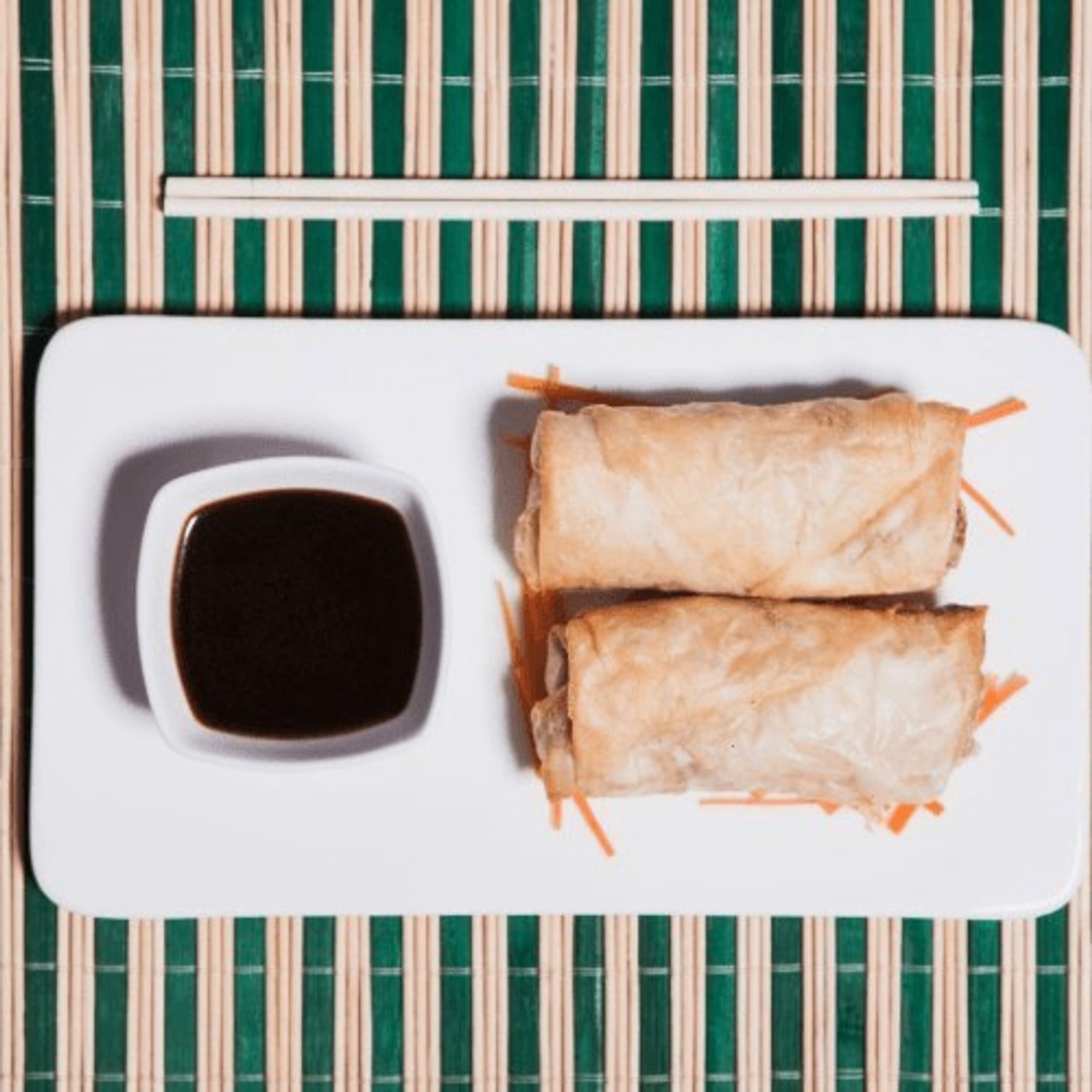Vegetarian Egg Rolls (2)