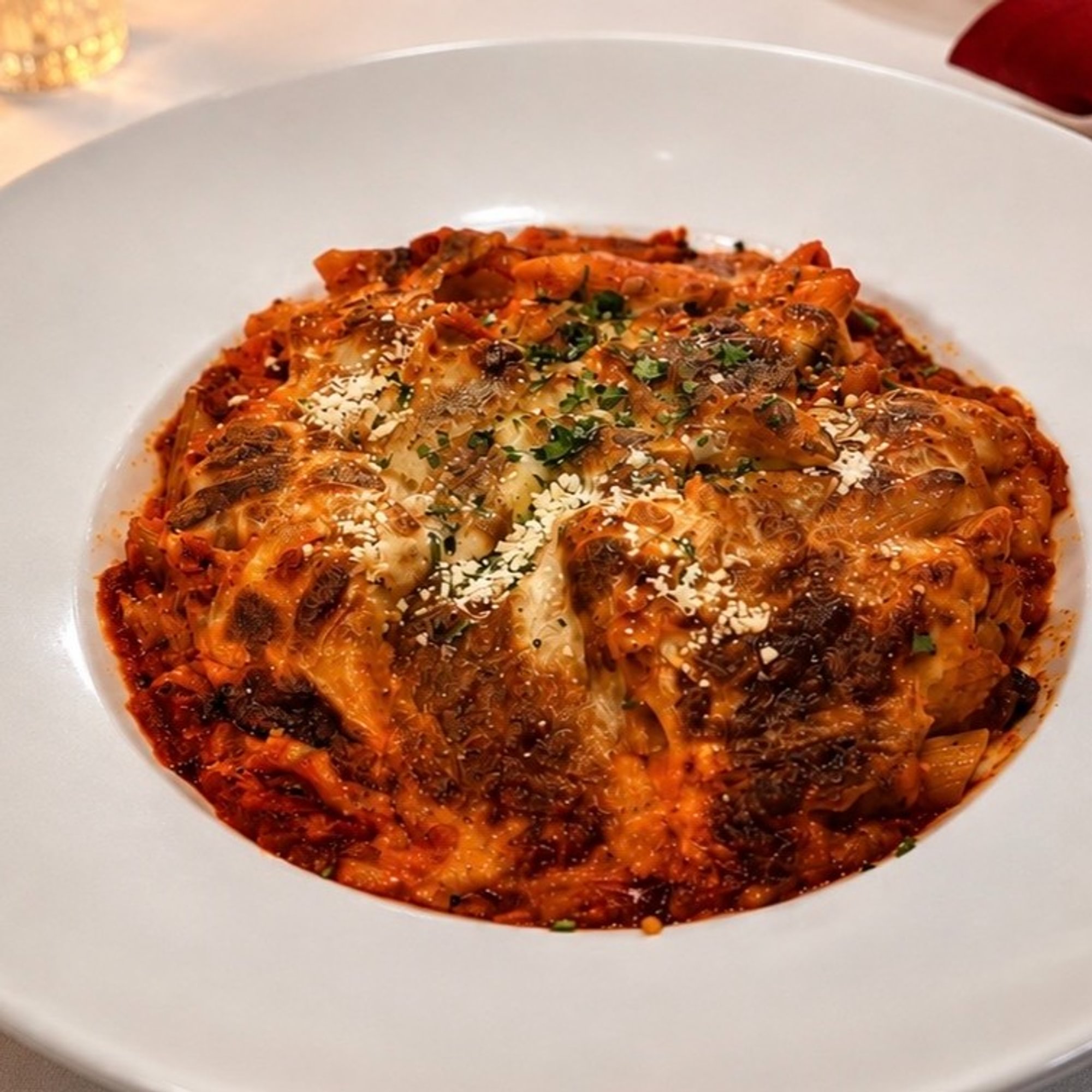 Baked Ziti Siciliana