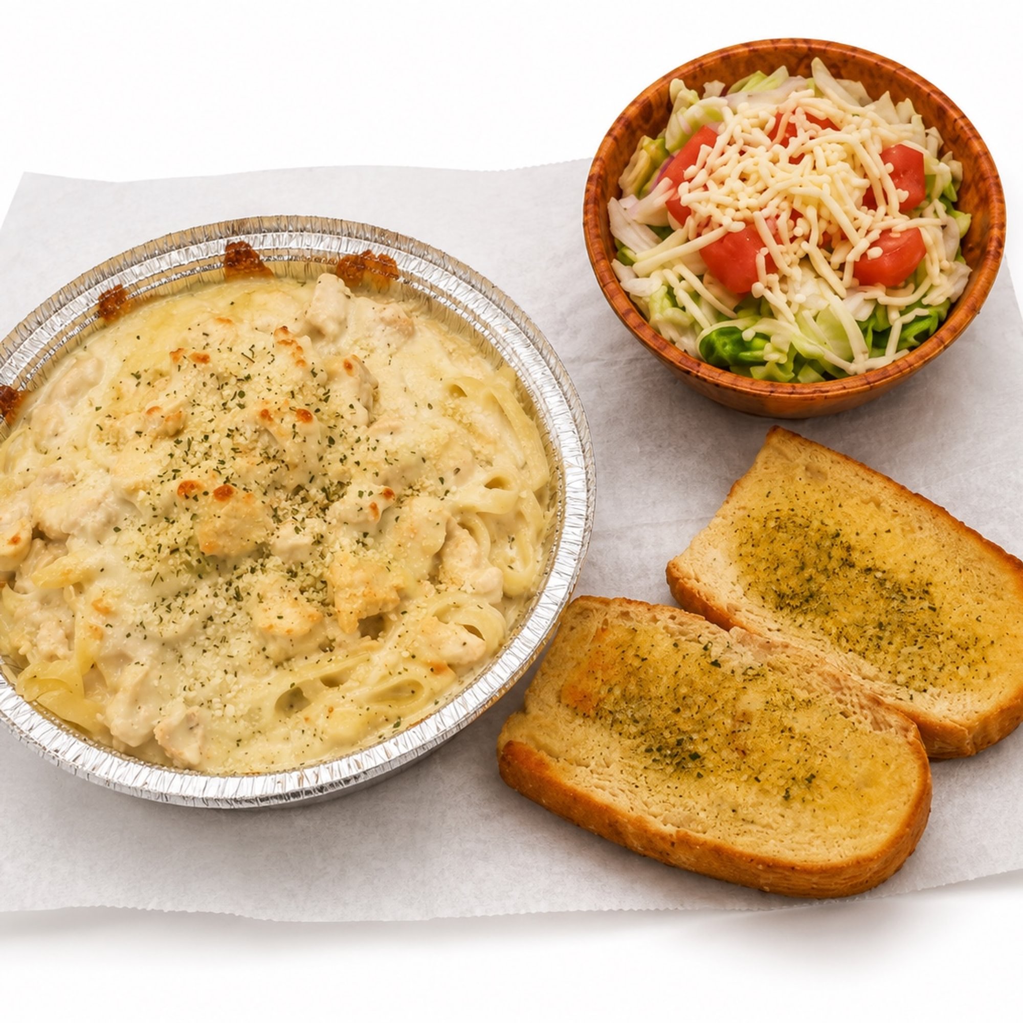 Chicken Alfredo Dinner