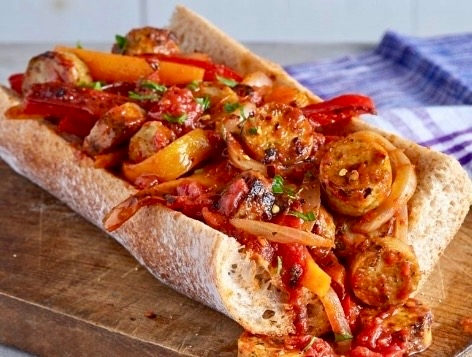Italian Sausage Sandwich
