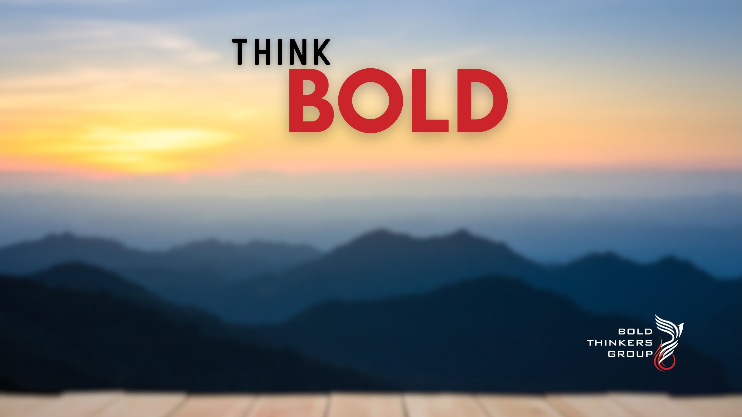 Bold Thinkers Group Image