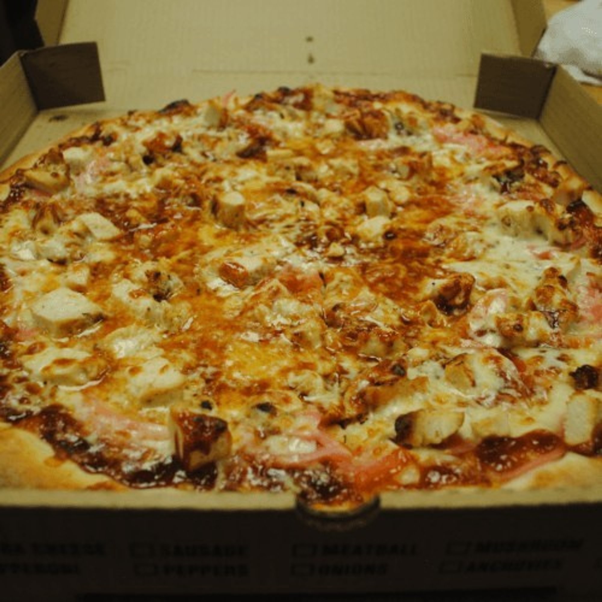 BBQ Chicken Pizza (Large)
