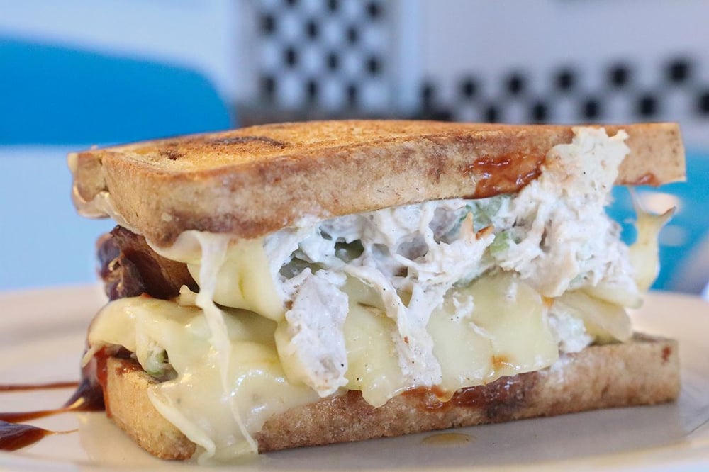 .BBQ Chicken Melt