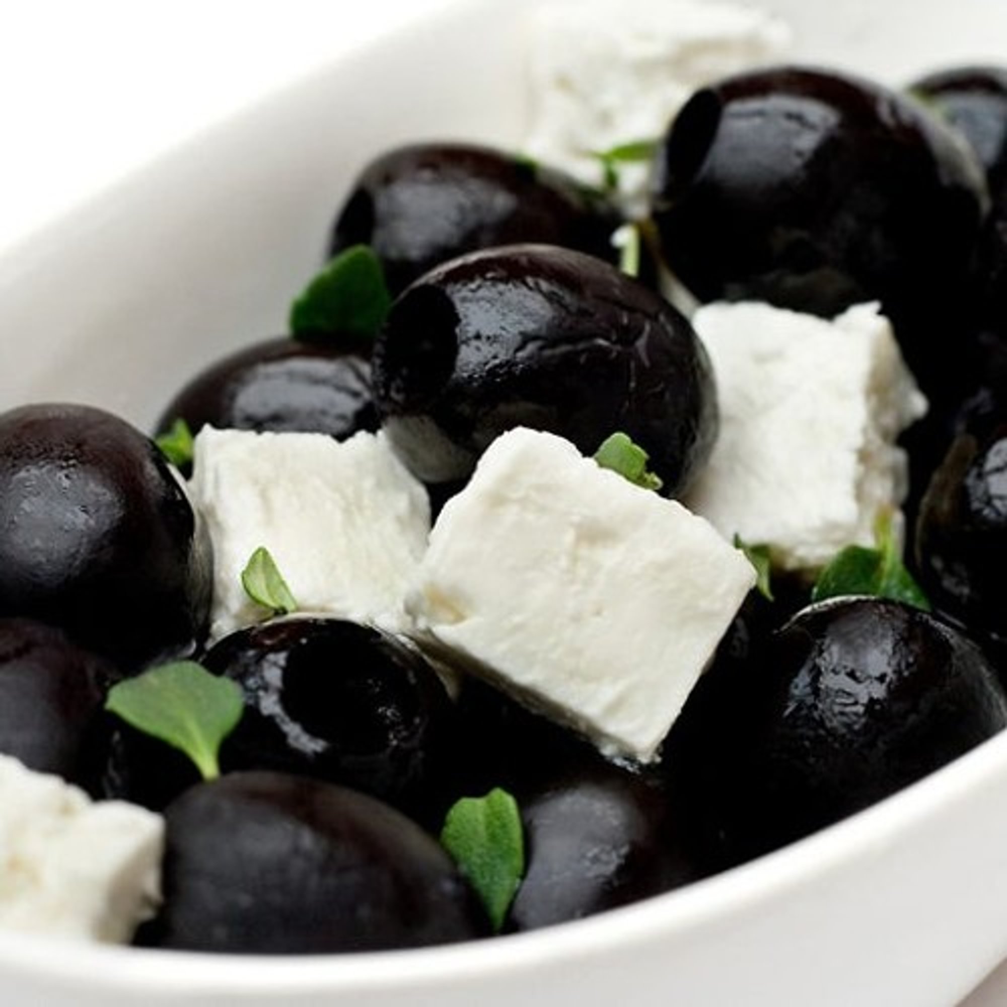 26 Feta Cheese & Black Olives