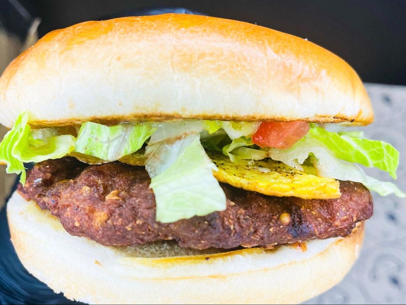 Chicken Bun Kabab