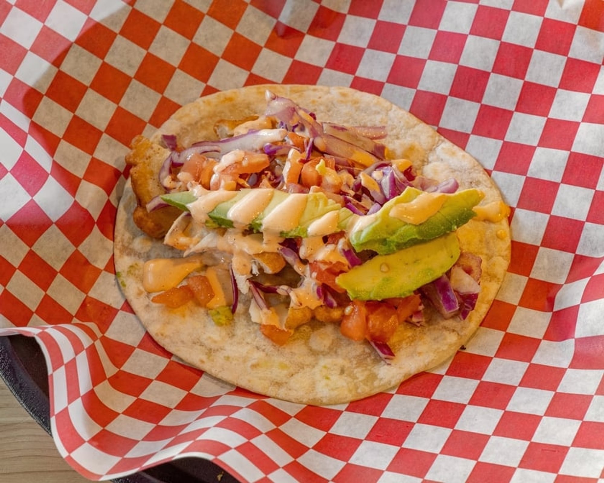 Baja Style Taco