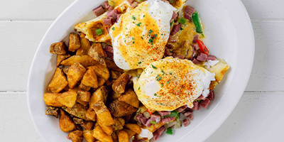 Corned Beef Hash Bennie