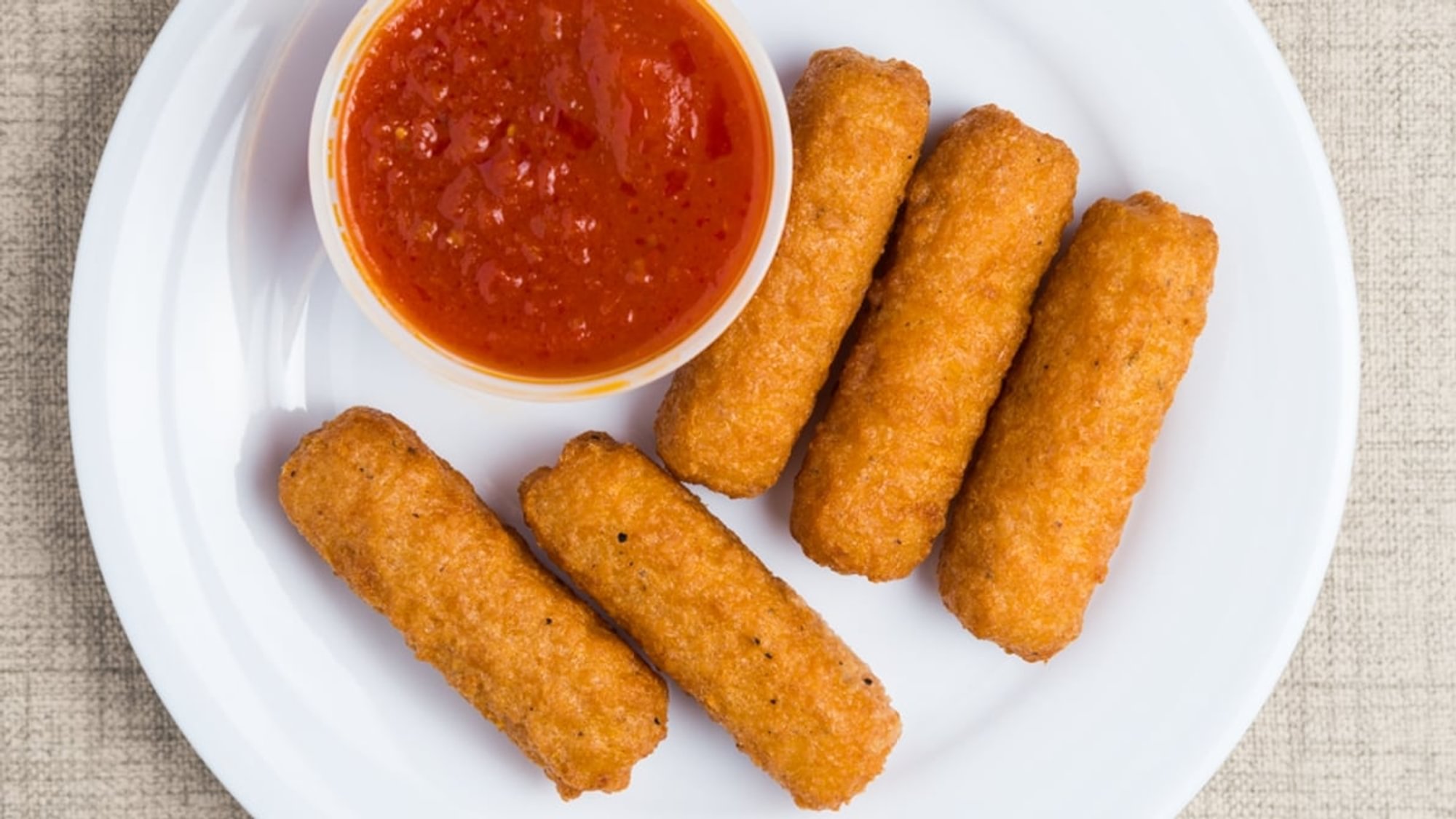 Fried mozzarella