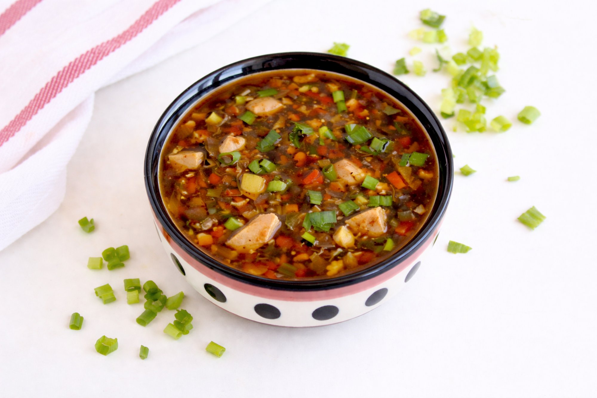 Hot and Sour Chicken Soup