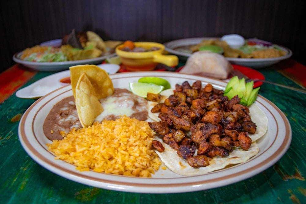 Al Pastor Taco Plate