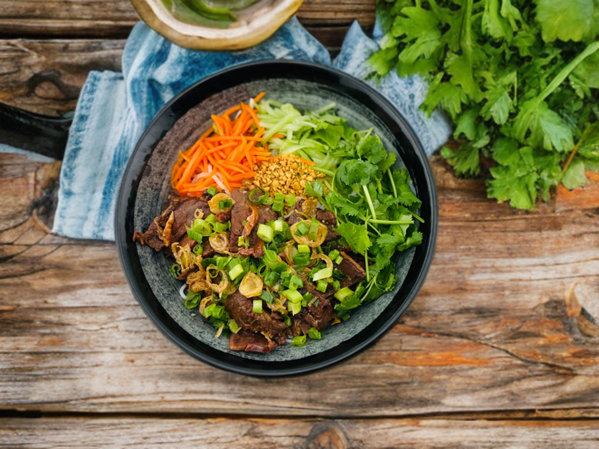 Grilled Beef Rice-Vermicelli