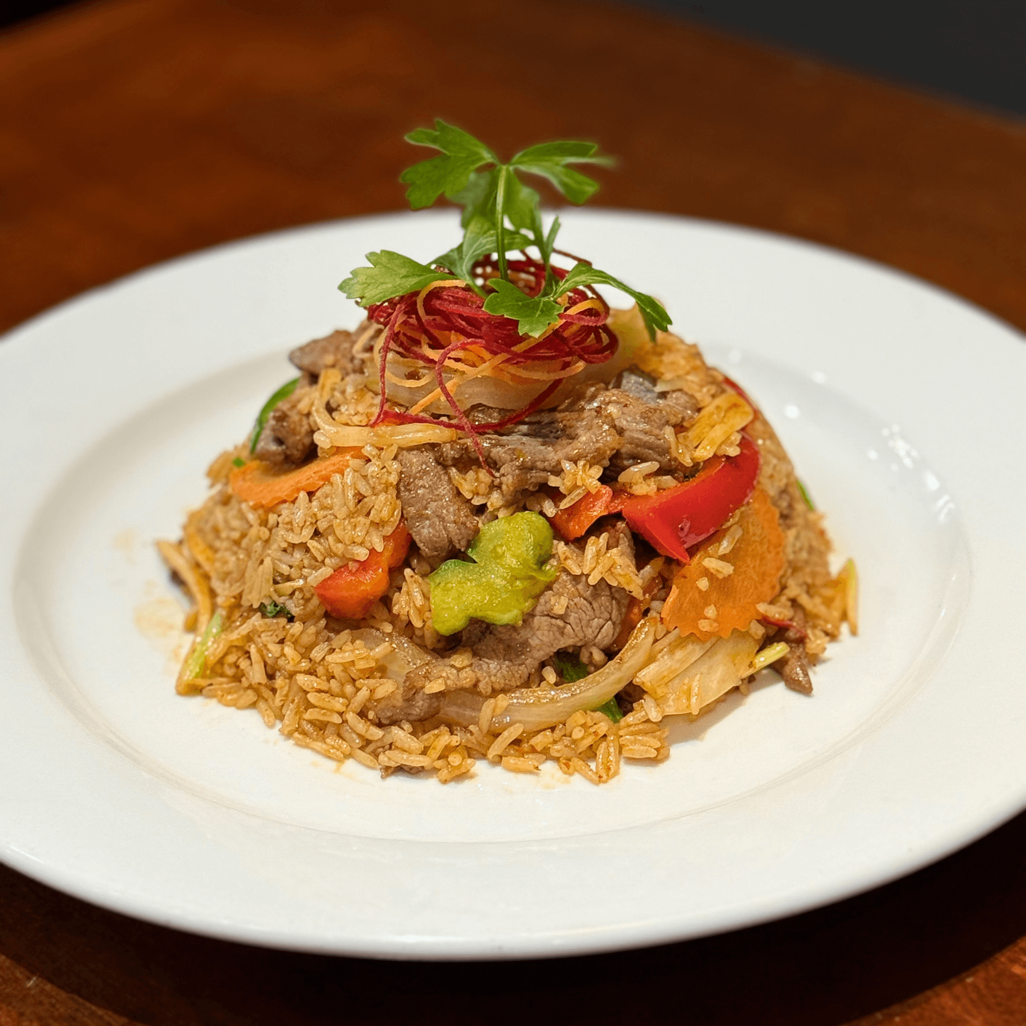 Spicy Basil Fried Rice