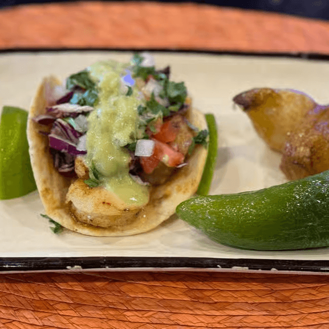 Taco de Camaron (Harina)