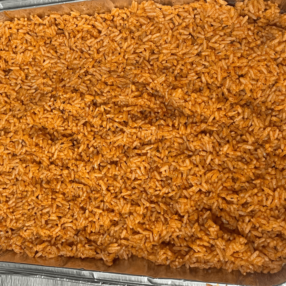 Lamb Jollof Rice for people.