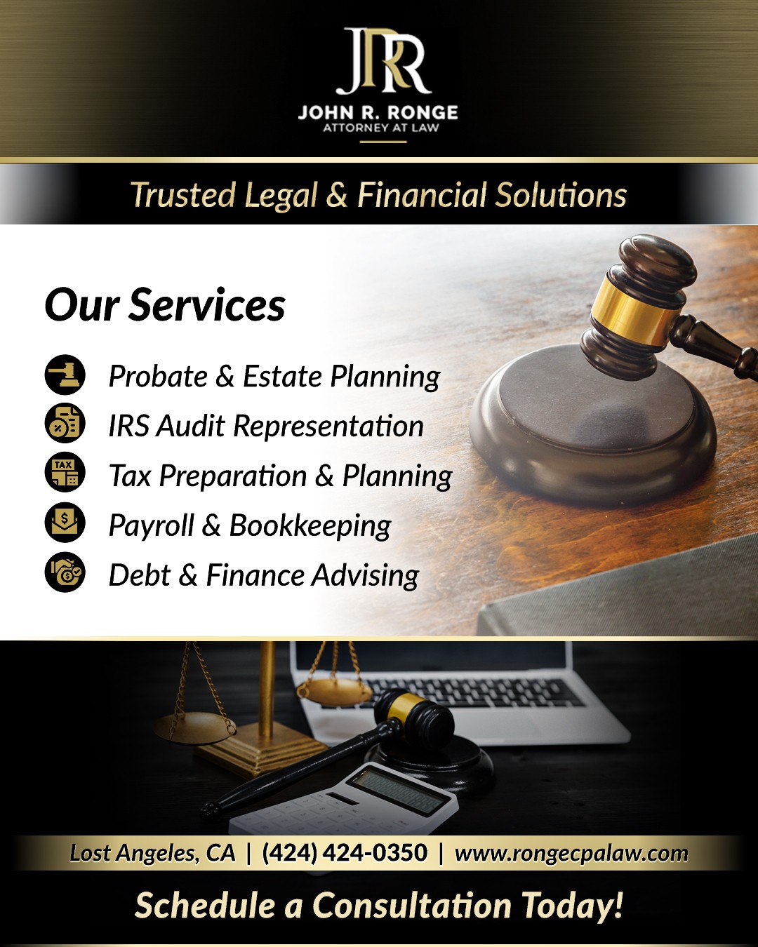 John R. Ronge, Attorney at Law