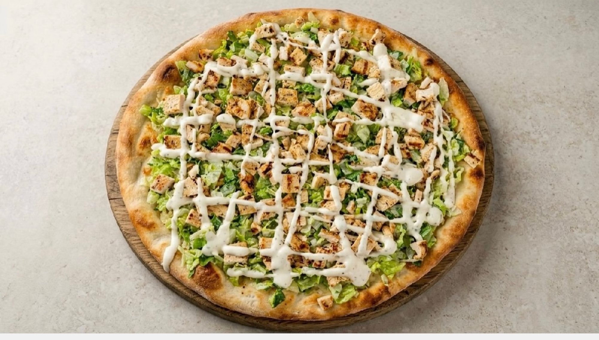 Chicken Caesar Pizza