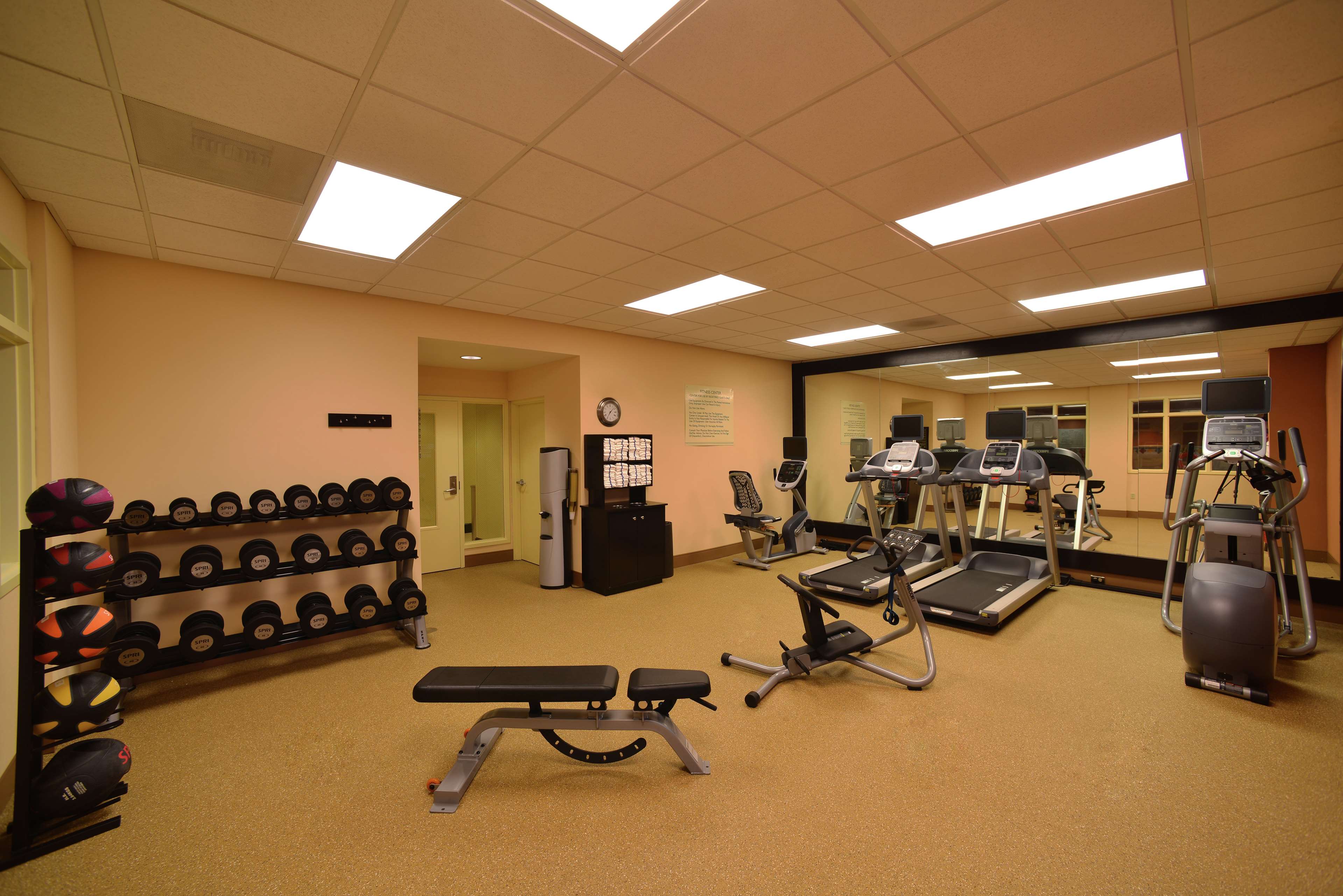 Health club  fitness center  gym