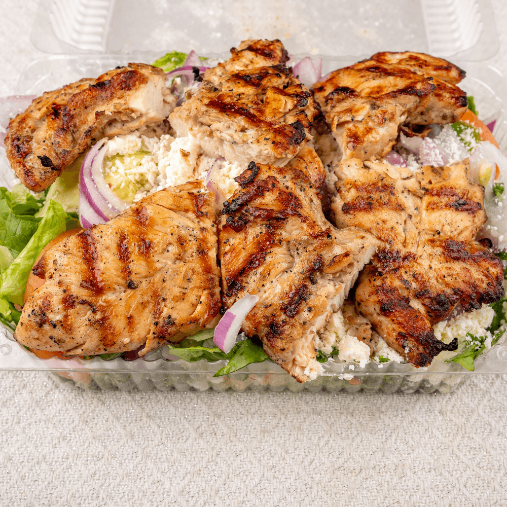 Chicken Kabob Salad