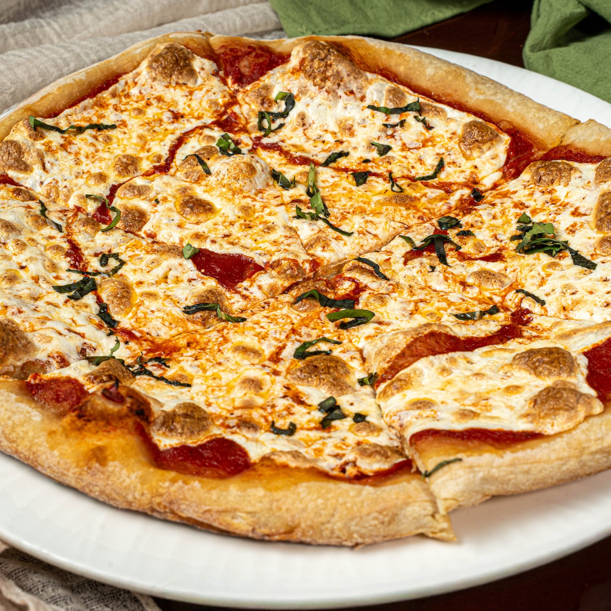 Margherita Pizza (Gluten Free Pizza Crust - 6 Slices 12")
