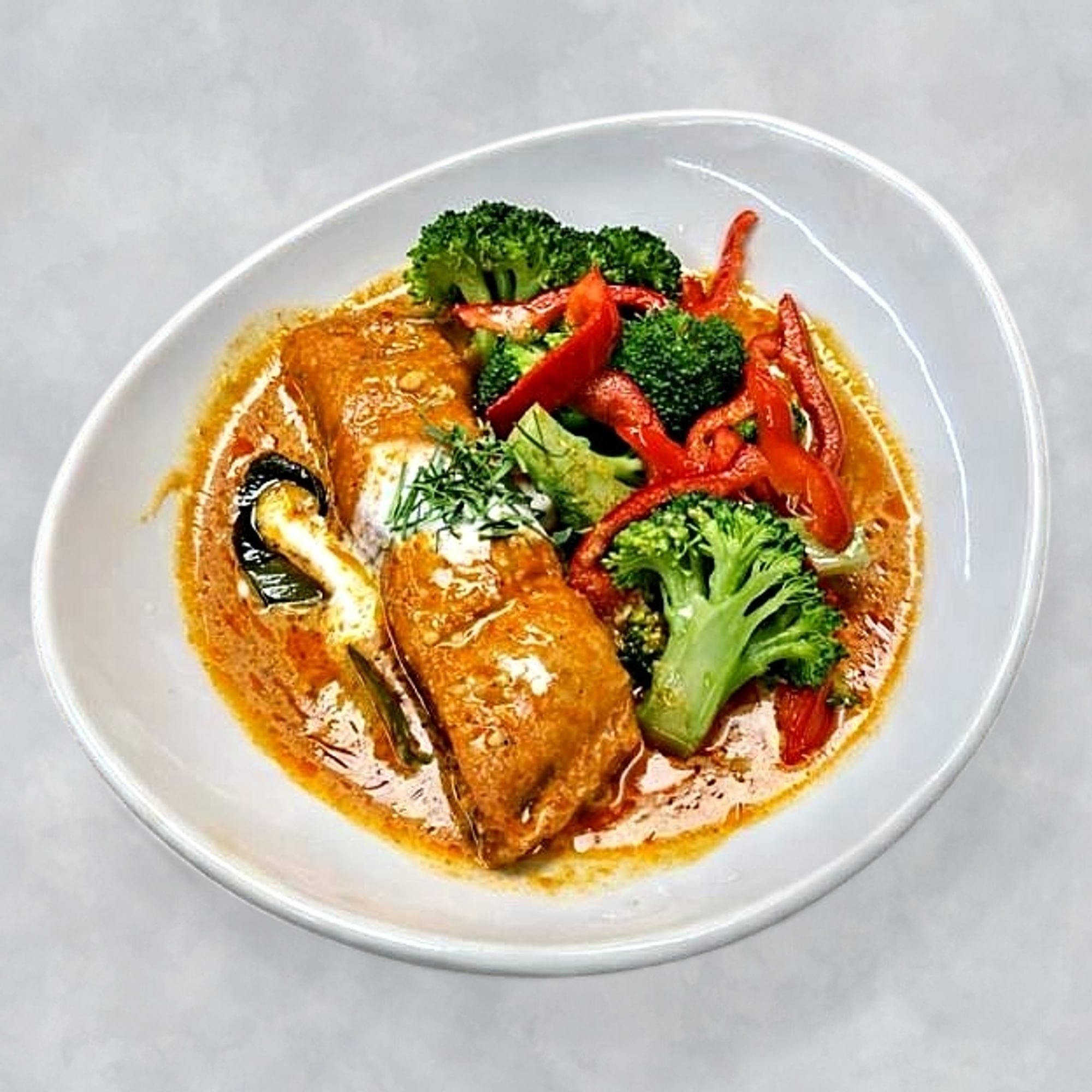 Chu Chee Salmon