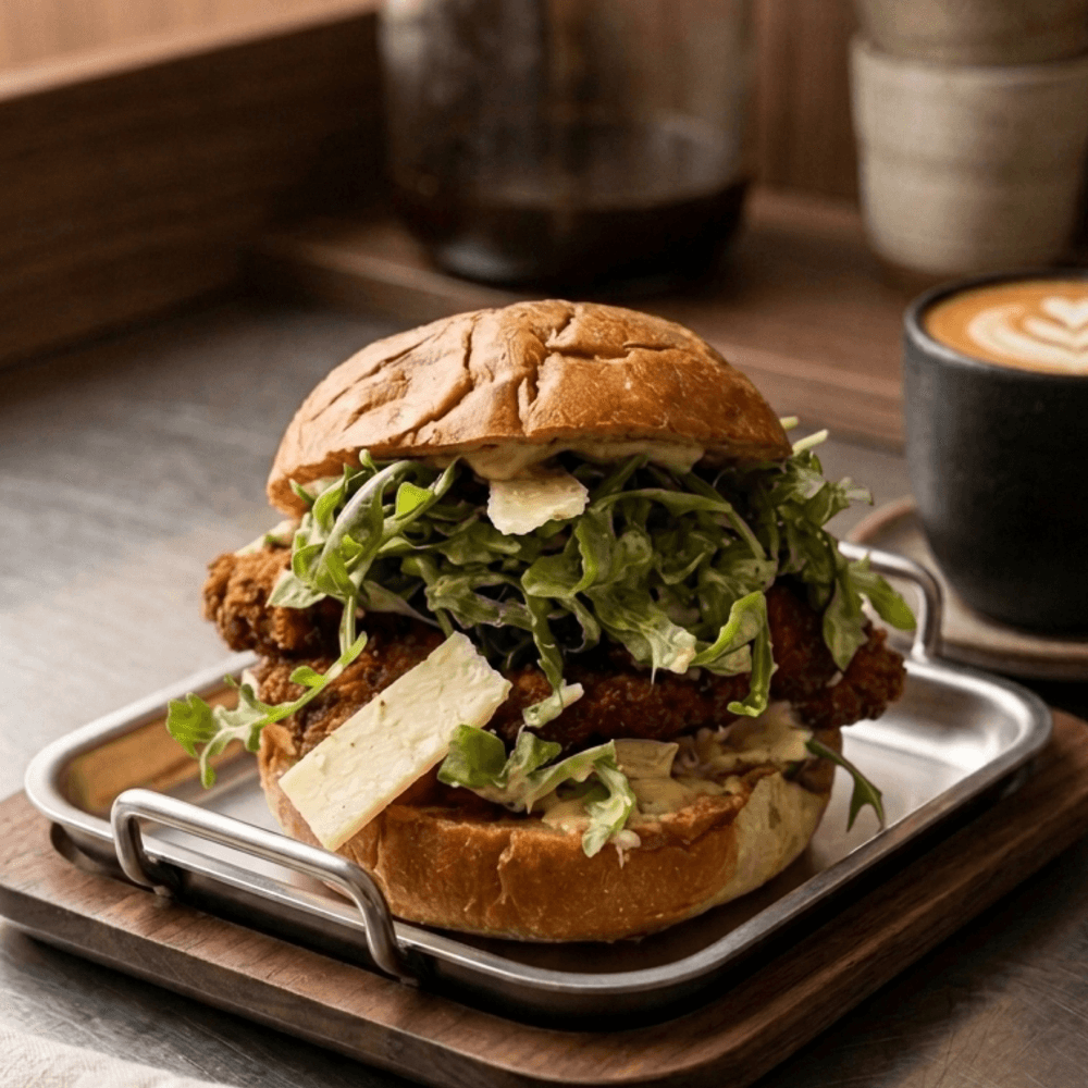 Morning Chicken Caesar Sandwich
