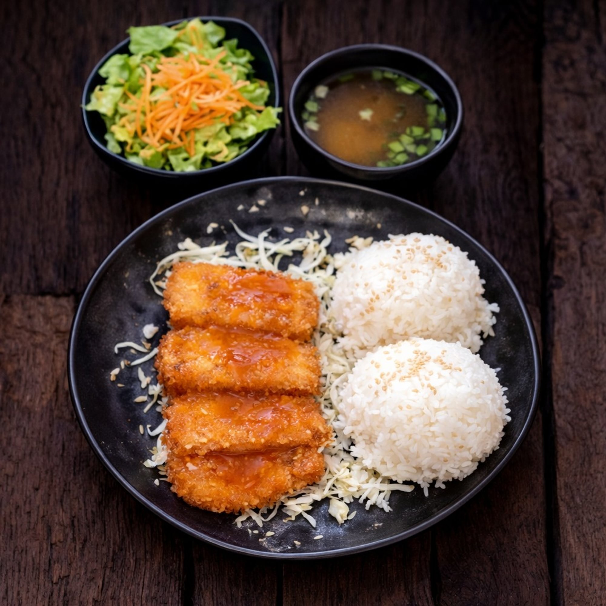 Spam Katsu Plate