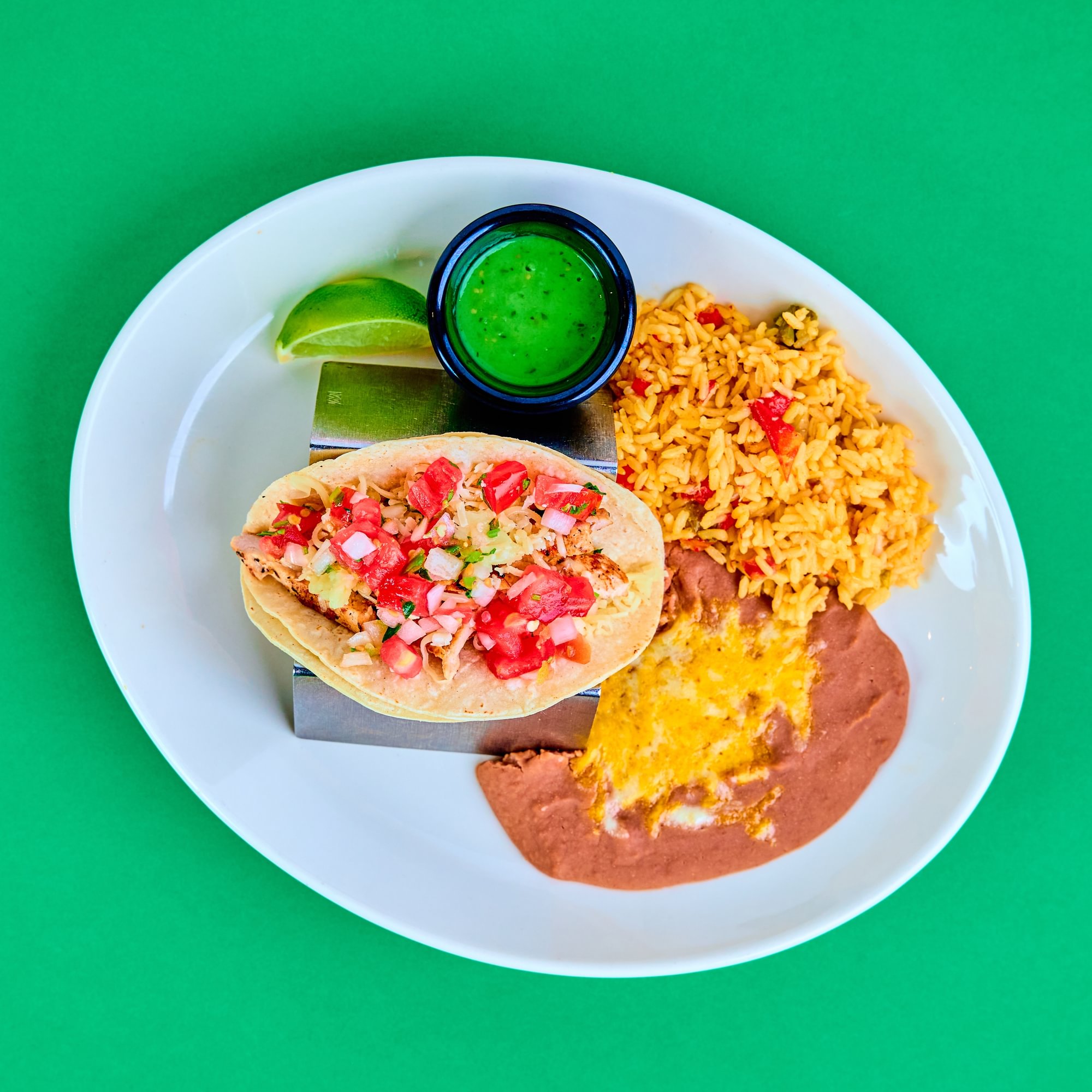 # 14 Grilled Chicken Taco