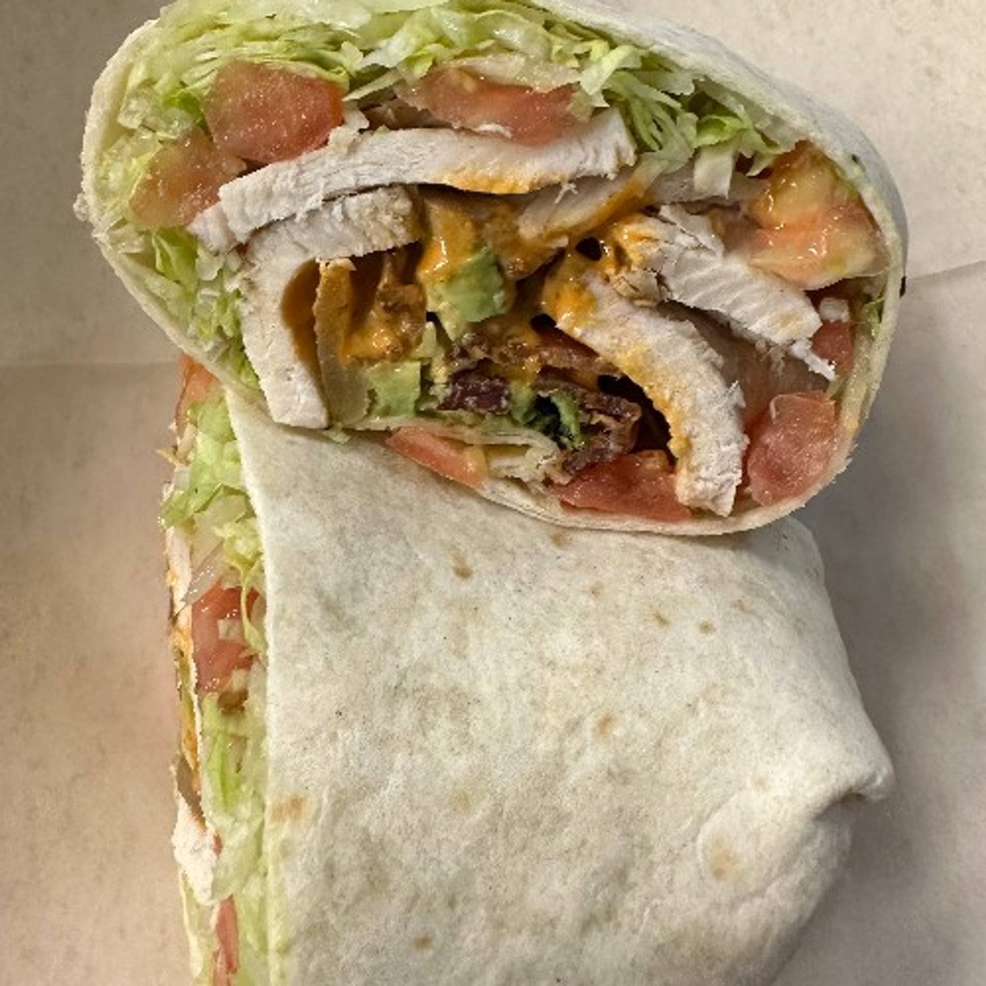 Bacon Chicken Ranch Wrap