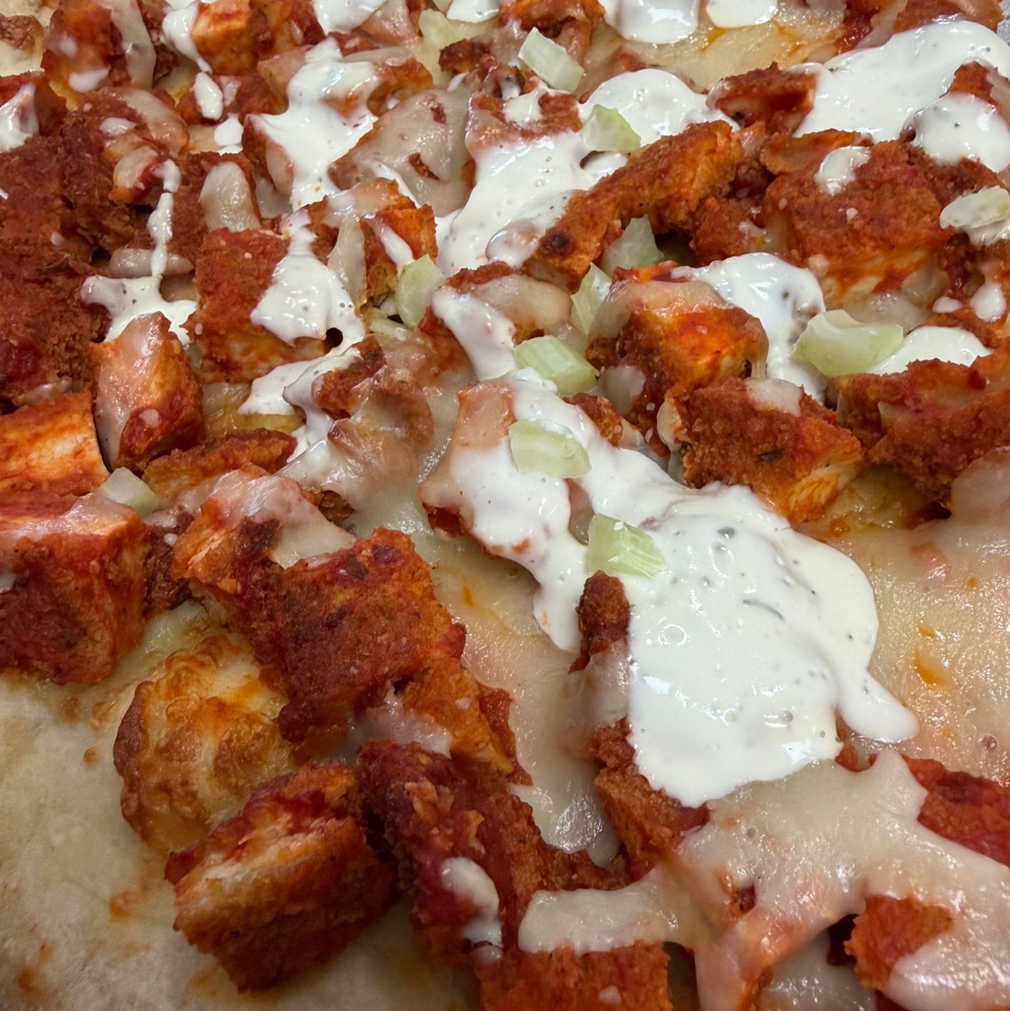 Buffalo Chicken Pizza