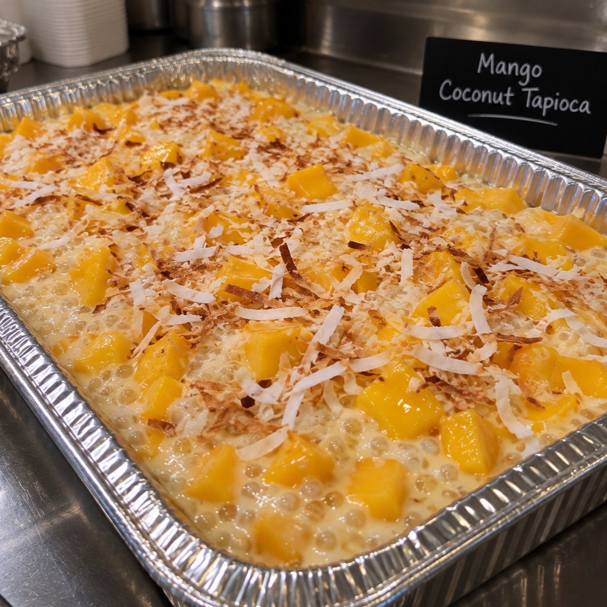Coconut Mango Tapioca - Catering