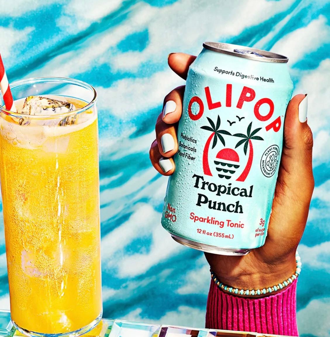 Olipop Tropical Punch 12oz