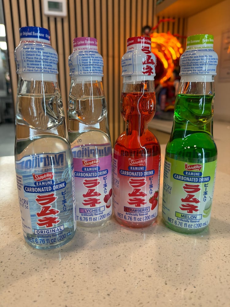 Ramune Sodas