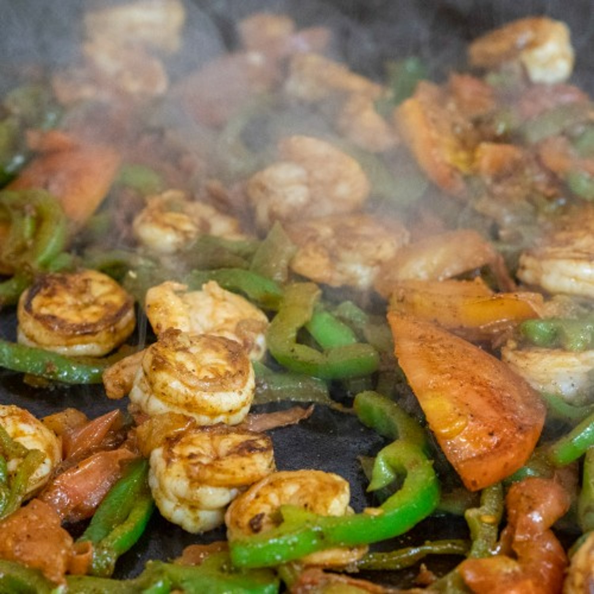 Shrimp Fajitas