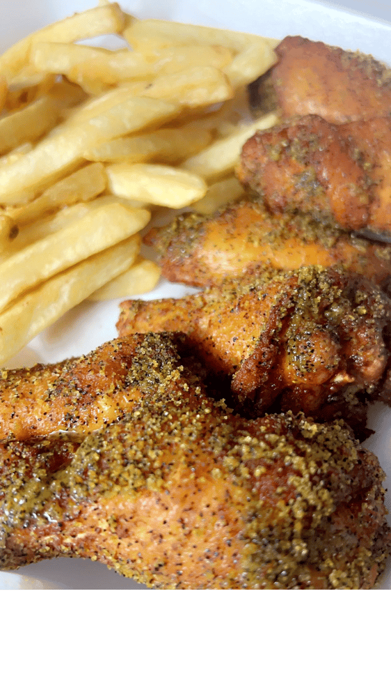 12 Pcs Lemon pepper Wings