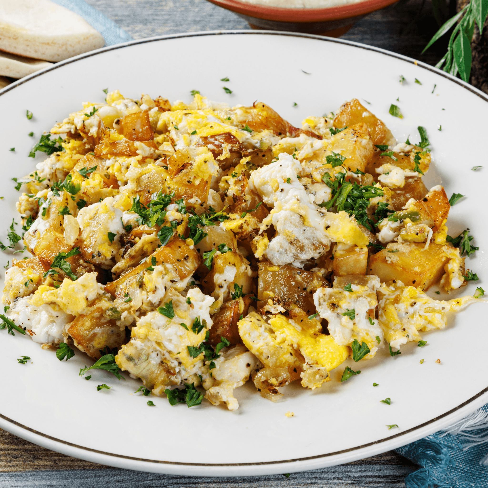 Potato and Eggs Skillet