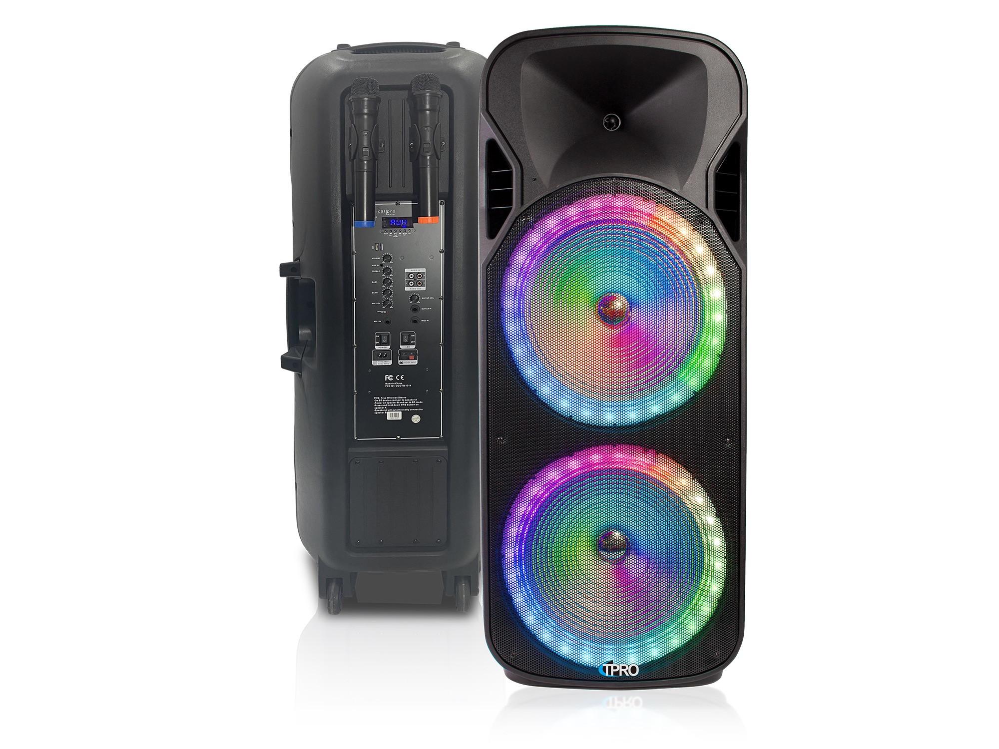 15" Bluetooth 3,500W Double Speaker