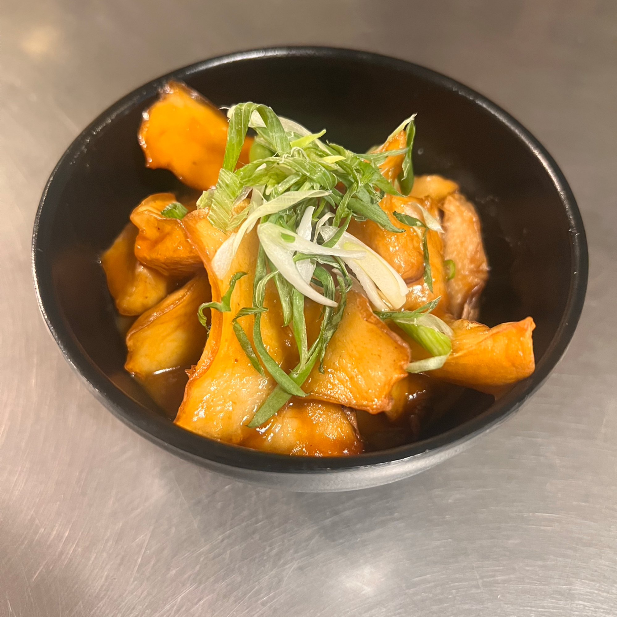 Fried King Oyster Mushrooms 
