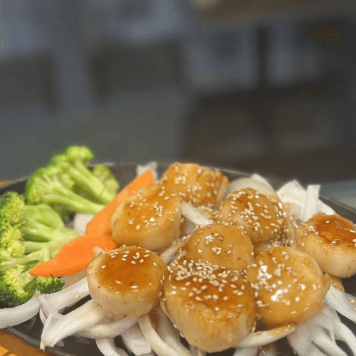 Scallop Teriyaki