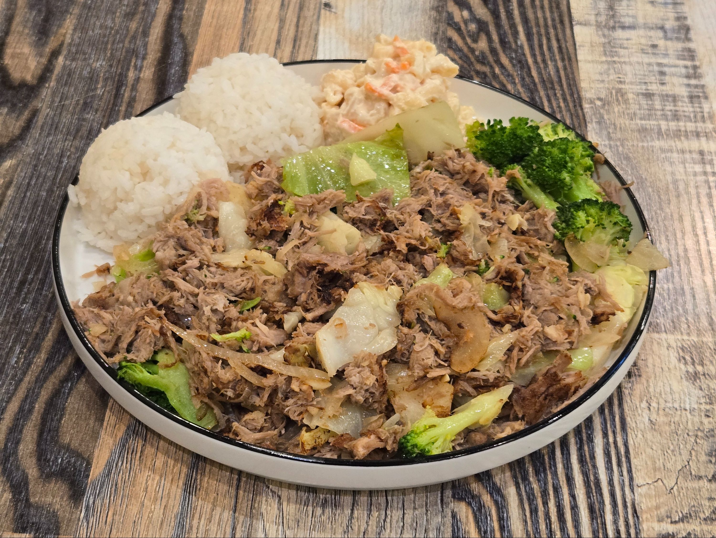 Island Kalua Pork & Grilled Veggies
