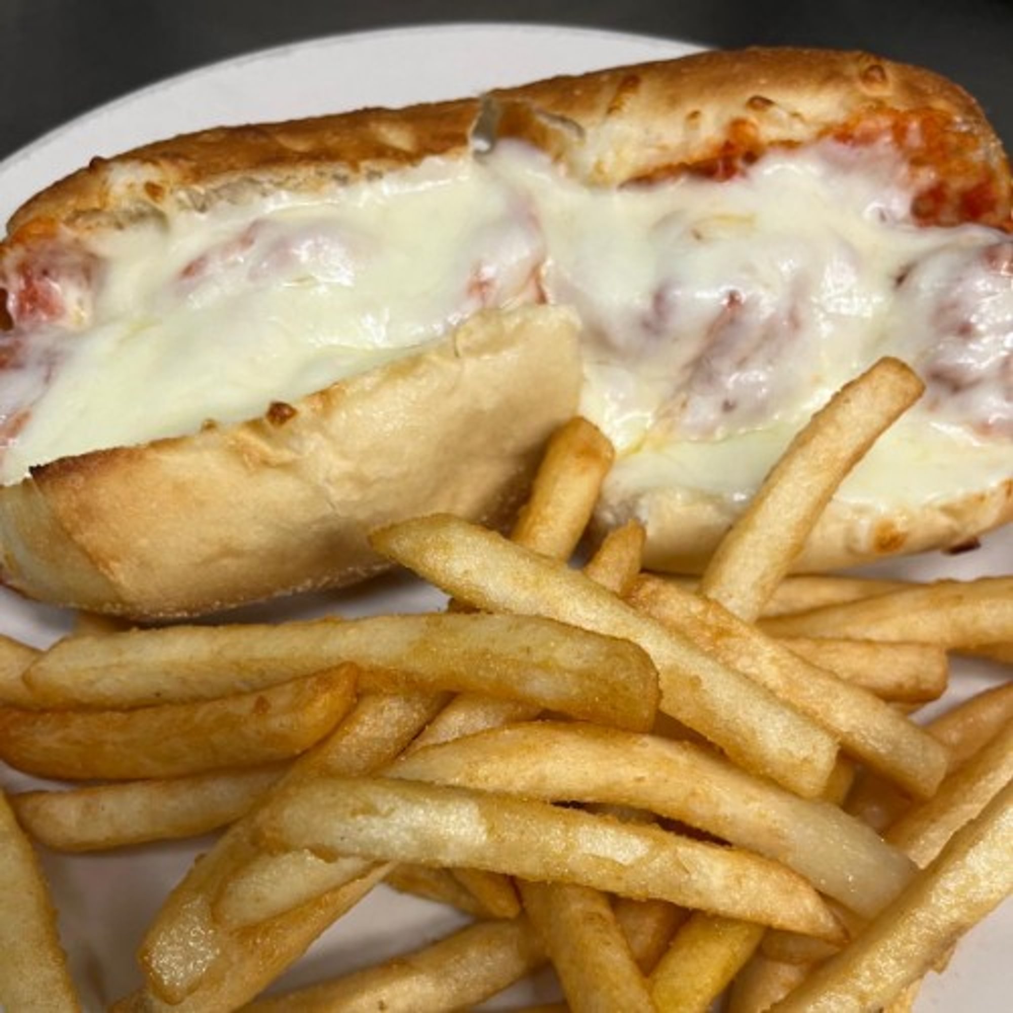 Meatball Parmesan Sub