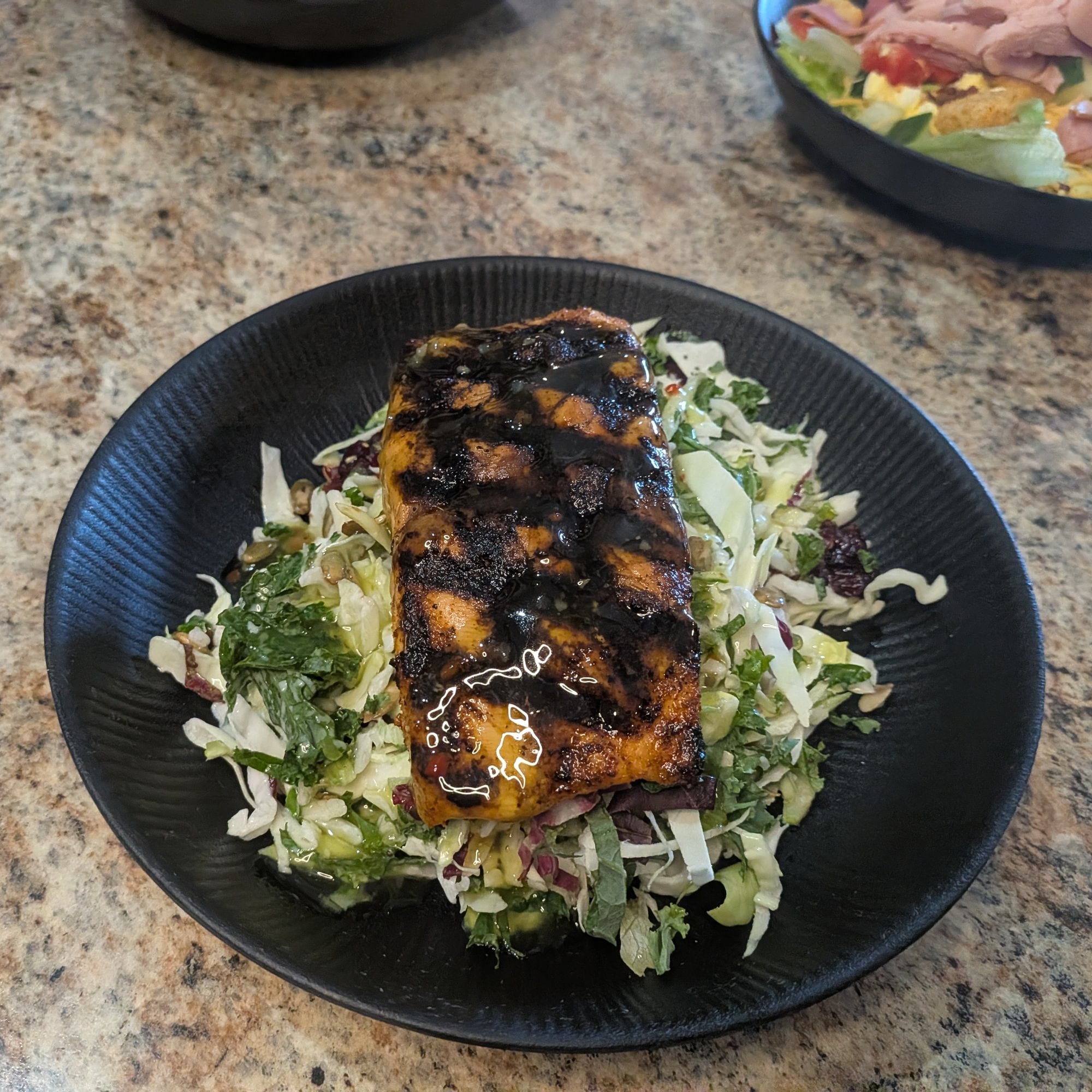 Grilled Salmon Salad