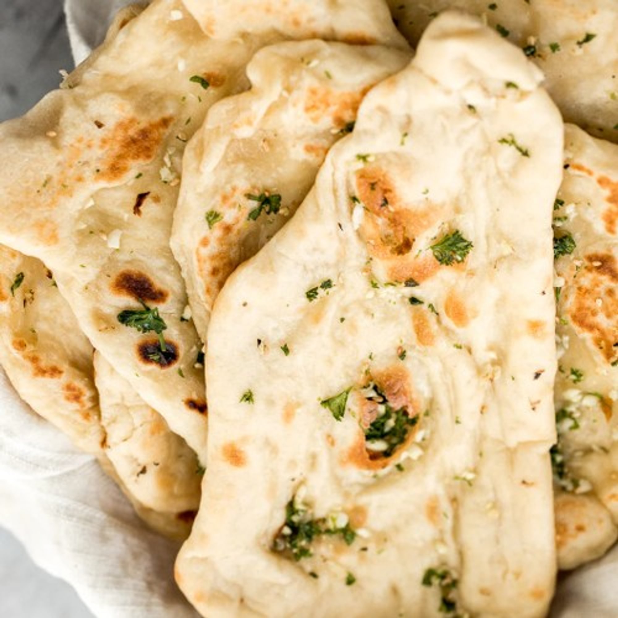 Sesame Naan