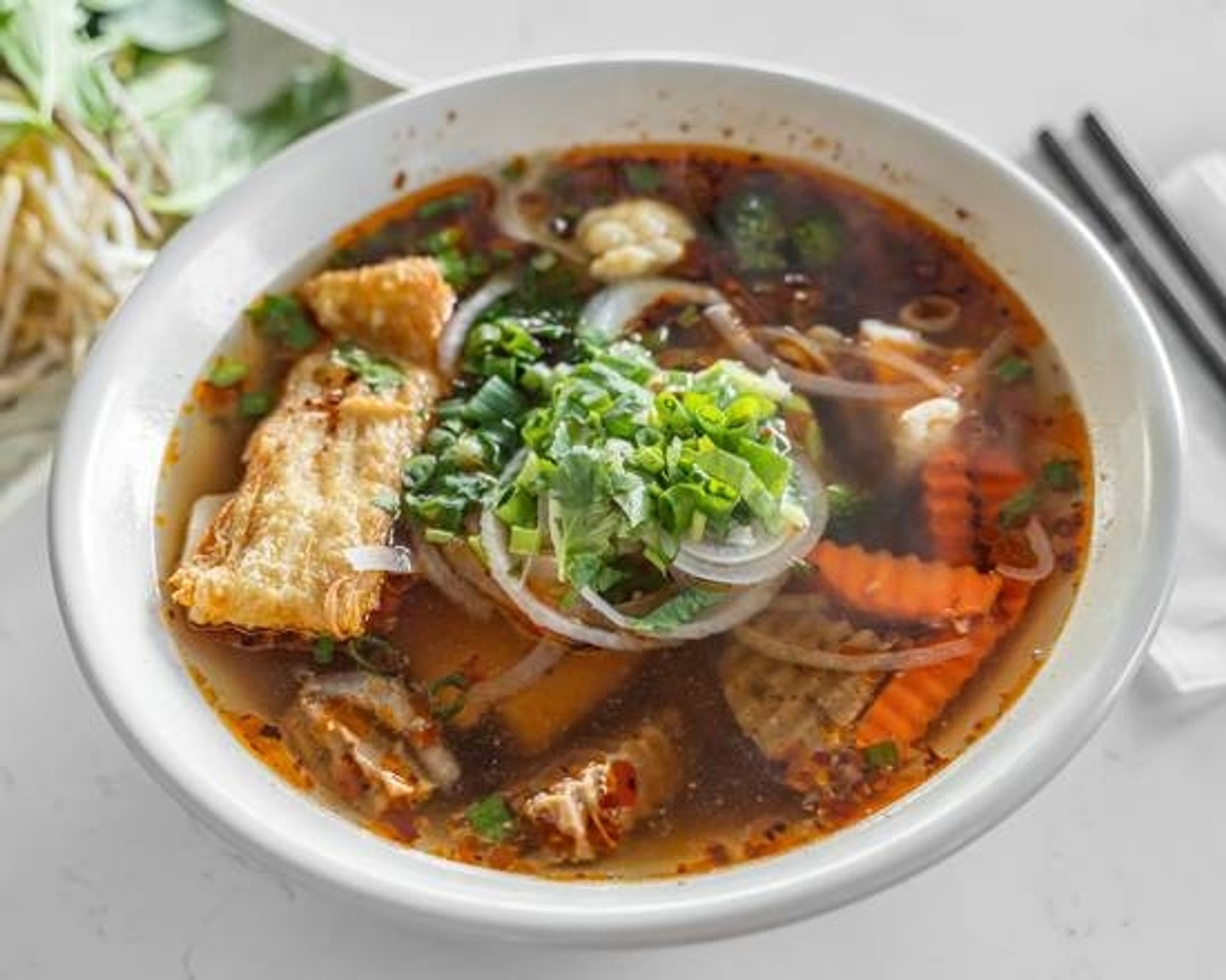 V8. Vermicelli Noodle Bowl - Bún Chay