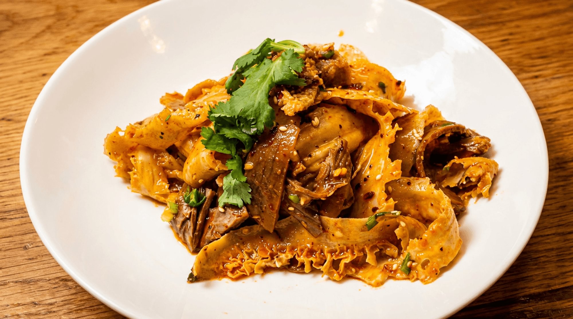 Beef & Tripe in Chili Oil