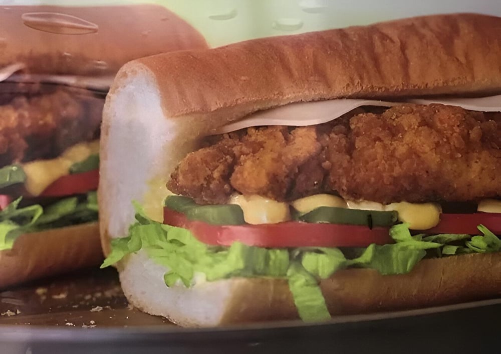 crispy chicken sub
