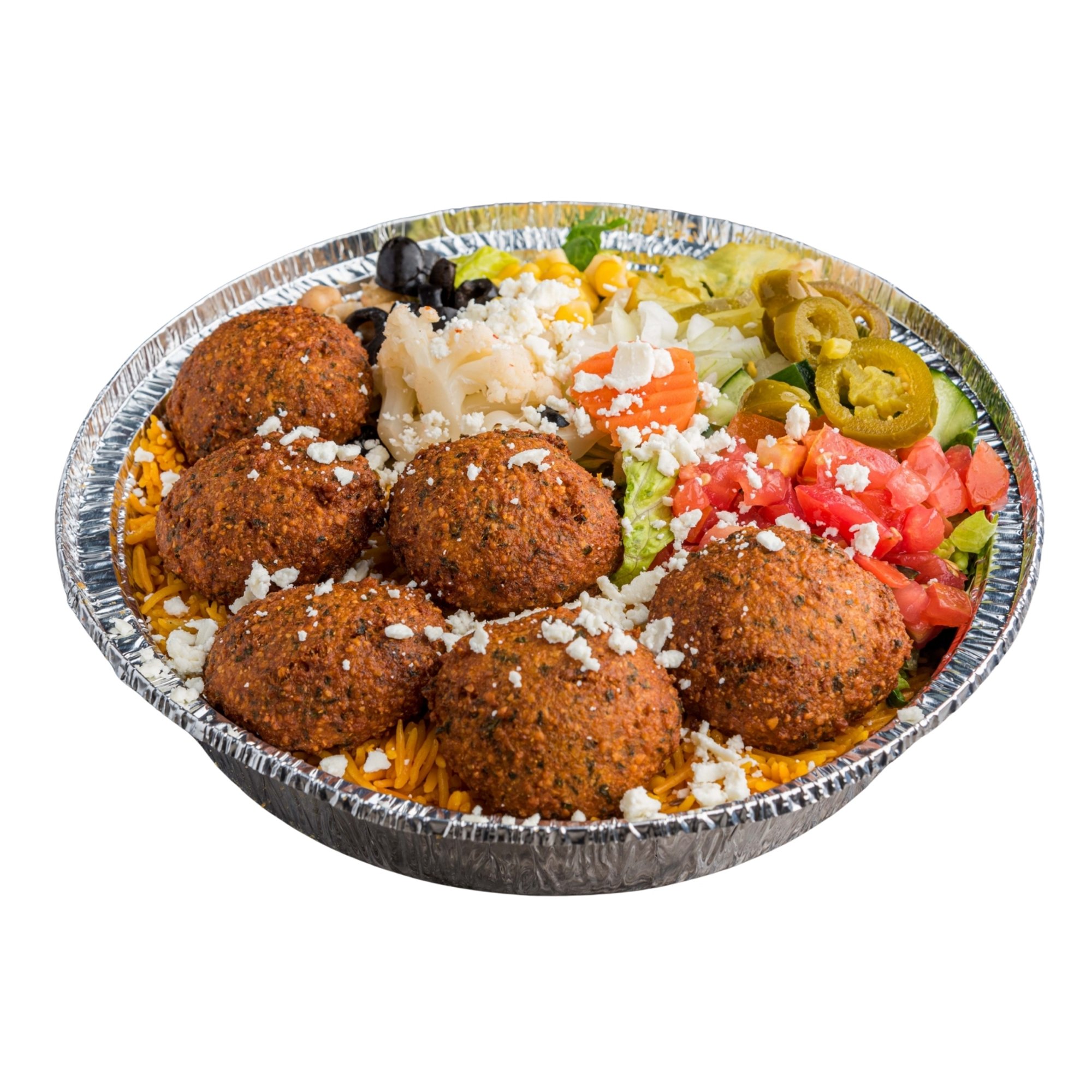 Falafel Rice Platter