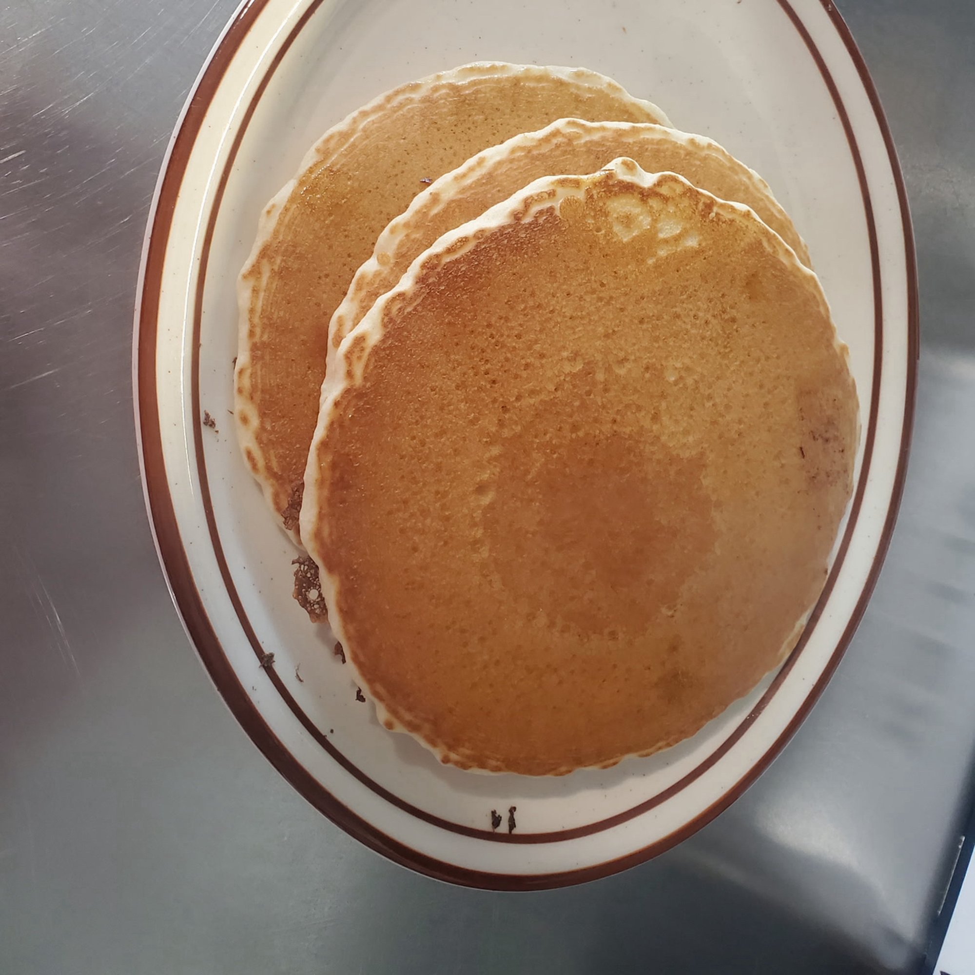 Three Golden Pancakes
