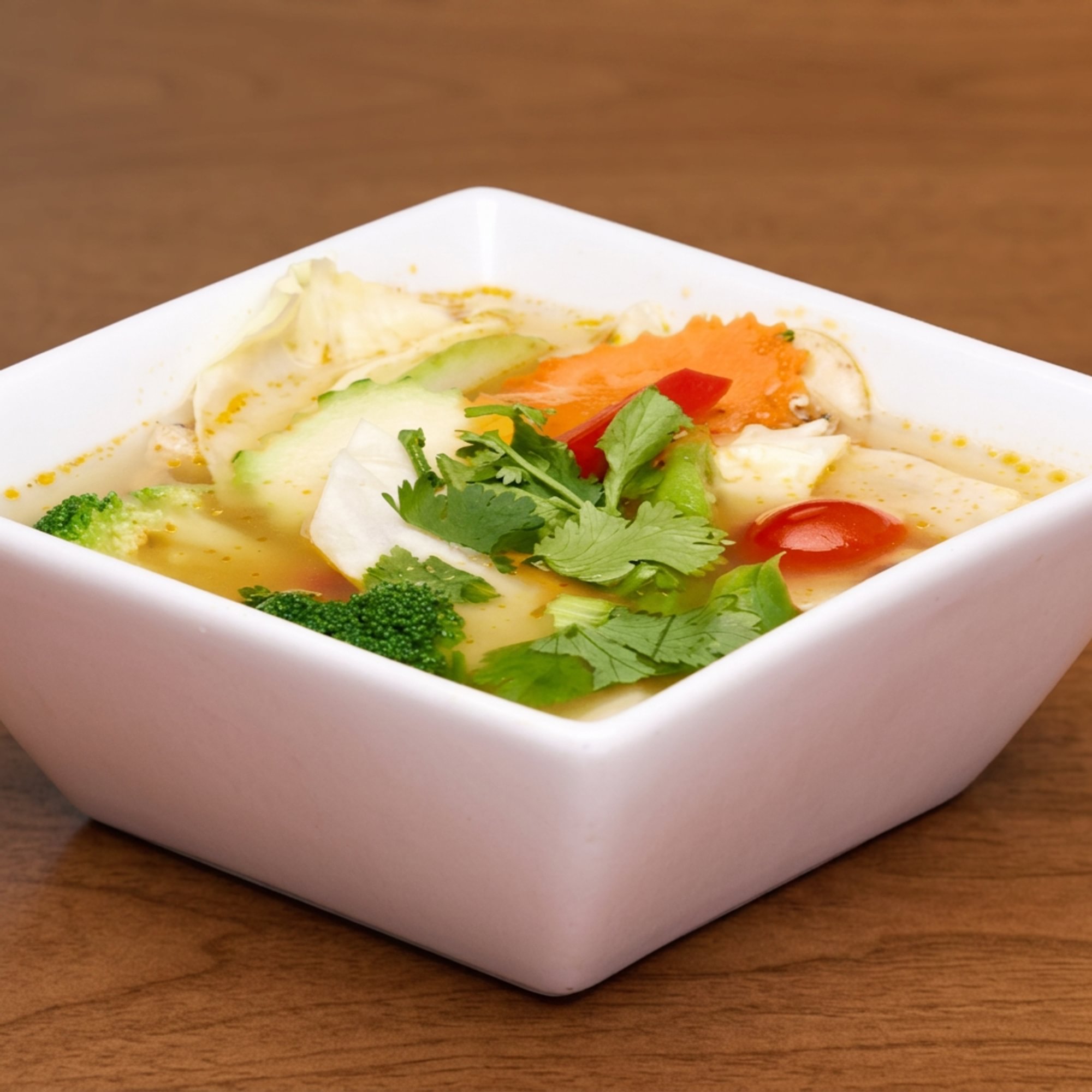 Tom Yum Vegetable Soup