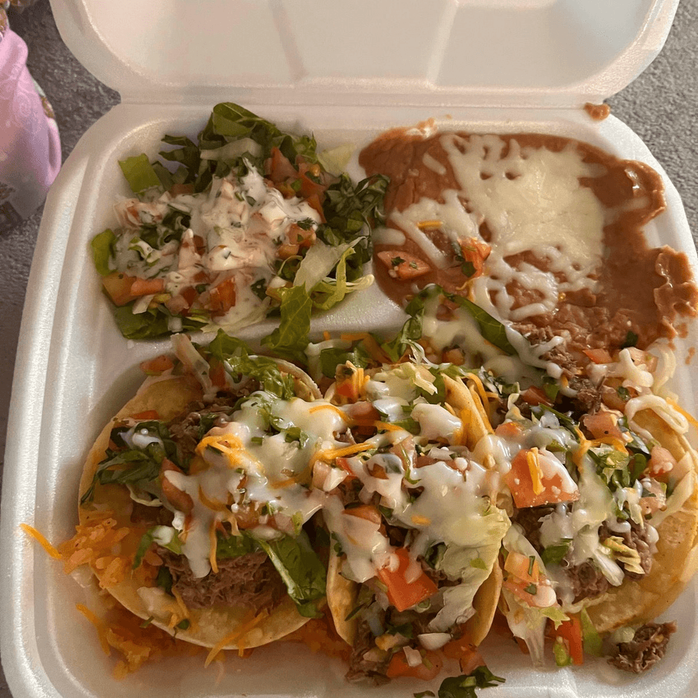 #25 Three Tacos Combo